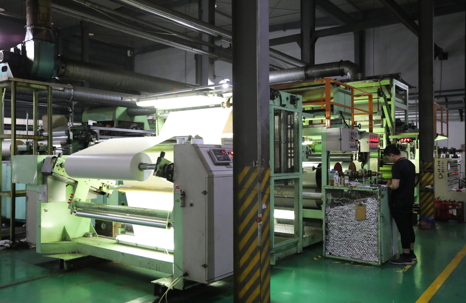 Haining GiAo Color Film Co.,Ltd manufacturer production line